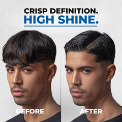 Styling cheveux homme avec Oceano : maintien ferme sans flocage.