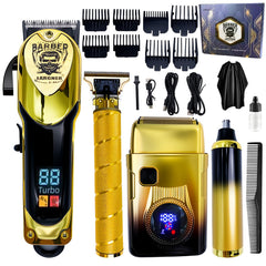 Gentlemen's BARBER SHOP LARGNER affichage LED pour une coupe précise