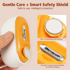 GENTLIGHT outil silencieux avec DEL pour une manucure tranquille.