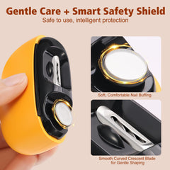 GENTLIGHT design ergonomique en forme de galet pour prise en main naturelle.