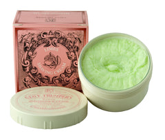 Geo F. Trumper crème de rasage Lime, tube, hydratante pour un rasage confortable.