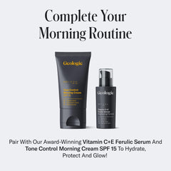 Geologie Tone Control Crème Visage SPF15: teint harmonisé et brillance maîtrisée.