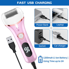 Geopu écran LCD indique le niveau de batterie pour planifier la recharge.