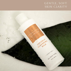 Georgette Klinger Lait Nettoyant Coco – massage visage, élimine maquillage sans tiraillement.
