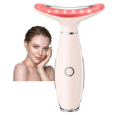 Gequip masseur-visage-cou portable, pratique pour des soins rapides en déplacement.