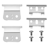 GERILKAI lames-t argent 2 pack compatibles pour coupe précise et durable