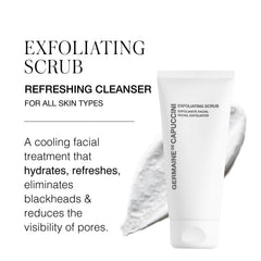 Germaine de Capuccini Exfoliant Visage – Texture granuleuse: exfolie en douceur pour peau lisse