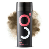 GBG Hair Fibers Light Brown bottle showing instant coverage option