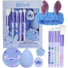 Get Trend Disney Stitch ensemble pinceaux et eponges pour maquillage quotidien