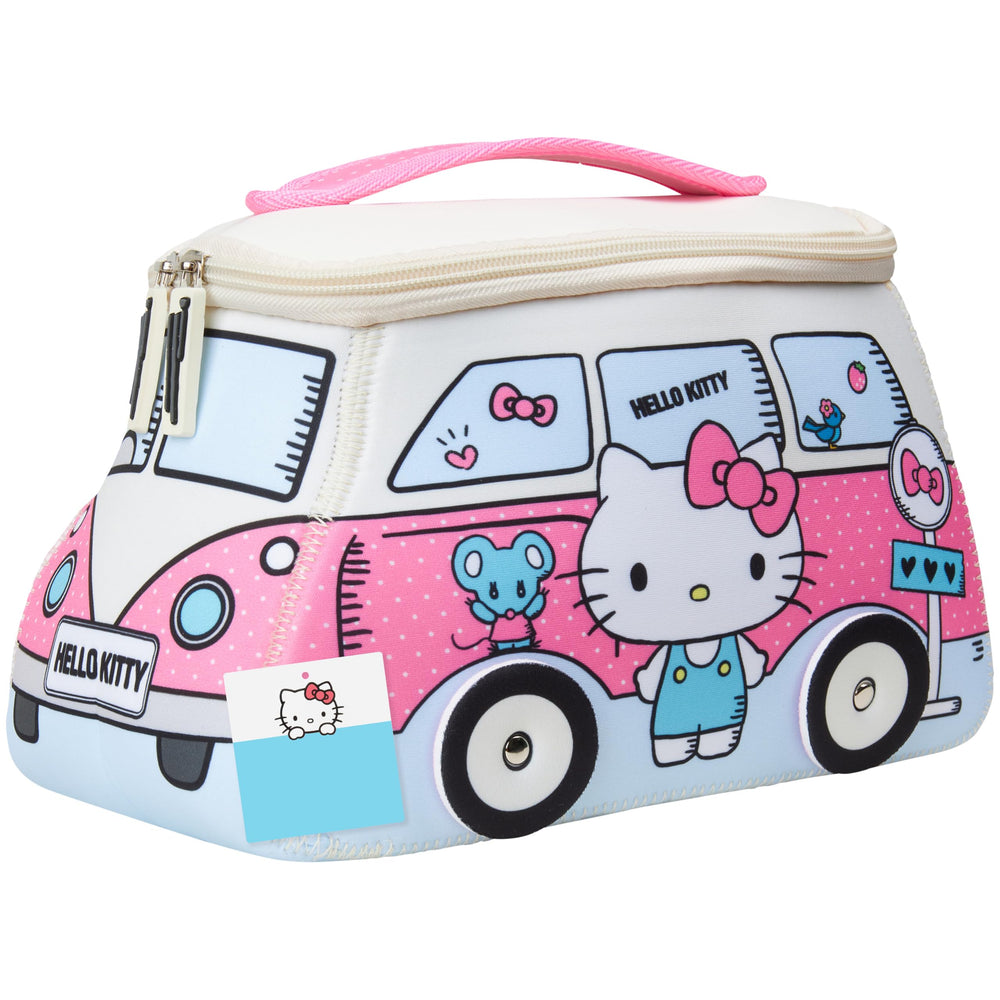 Get Trend Hello Kitty sac de toilette compact, parfait pour bagage à main.