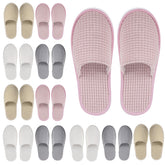 Geyoga chaussons invités, emballage individuel pour voyager sans mélanger les paires