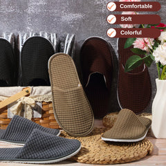 Chaussons Geyoga pour hôtel en quatre couleurs faciles à distinguer