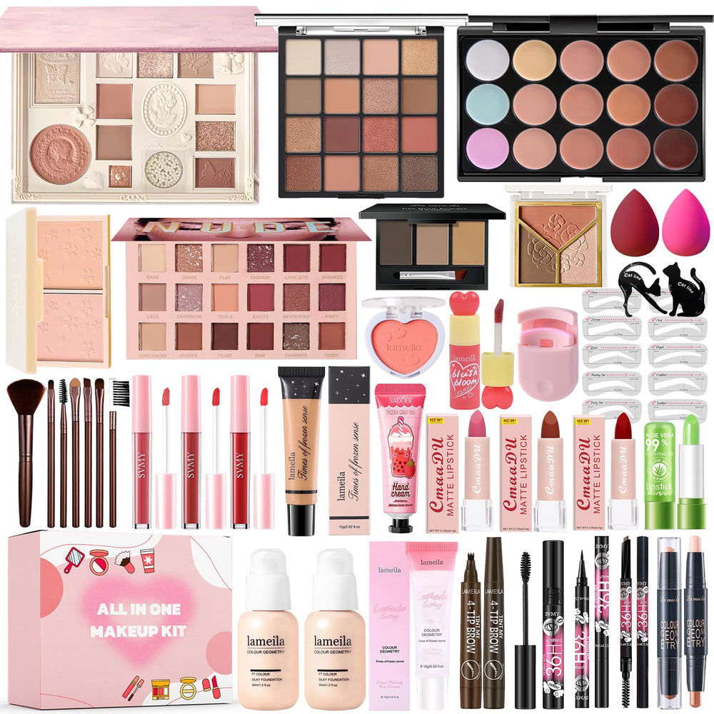 Geyomi kit maquillage tout-en-un: palette yeux pour un regard polyvalent et durable