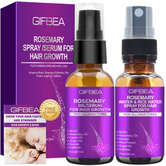 GIFBEA Sérum Croissance Cheveux au Romarin – stimule les follicules et nourrit.