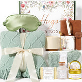 GIFTINBOX couverture-tricot-douce pour un cocooning à la maison