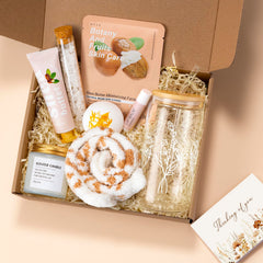 GiftPeak gobelet café-verre 16oz à fleurs, idéal pour boissons chaudes ou froides au quotidien.