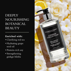 Gilchrist & Soames London Collection Shampooing: notes gardenia, senteur raffinée et ambiance luxueuse.