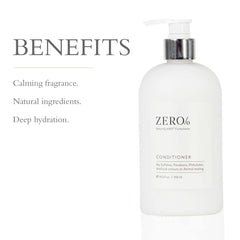 Gilchrist & Soames Zero% : texture crème visible, soin doux pour tous types de cheveux.