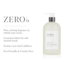 Gilchrist & Soames Zero% Mains Lavage, mousse crémeuse qui nourrit la peau.