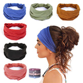 Bandeaux GiLi 6 pièces pour sport et quotidien, absorption et maintien.