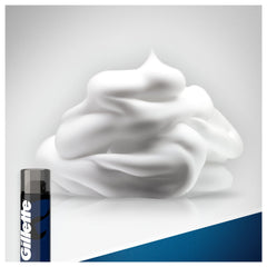 Gillette Classic Sensitive Skin, application sur le visage pour une glisse fluide.