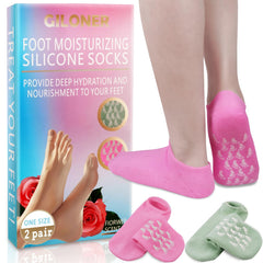 Chaussettes hydratantes Giloner pour pieds, douceur durable et hydratation ciblée.