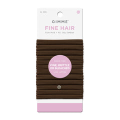 GIMME Beauty: bandes élastiques pour queue de cheval fin, maintien sûr et doux