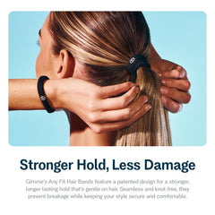 Gimme Beauty bandes-cheveux anti-pli: coiffage rapide sans laisser de pli.