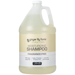 Ginger Lily Farms Club & Fitness Shampoing sans parfum, bouteille prête à l’emploi.