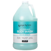 Ginger Lily Farms Gel Douche Club Fitness Briseoceane, bouteille fraîche et hydratante.