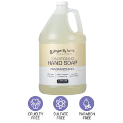 Ingrédients naturels hydratants de Ginger Lily Farms pour la peau.