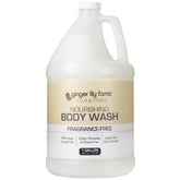 Ginger Lily Farms Gel Douche Nourrissant en bouteille, hydratation douce pour peaux sensibles.
