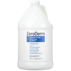 Conditionneur ZeroDerm de Ginger Lily Farms, flacon blanc, hydratation légère pour tous les cheveux.