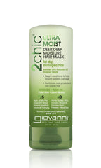 GIOVANNI 2chic Masque cheveux Avocat et Olive – hydratation profonde pour cheveux soyeux