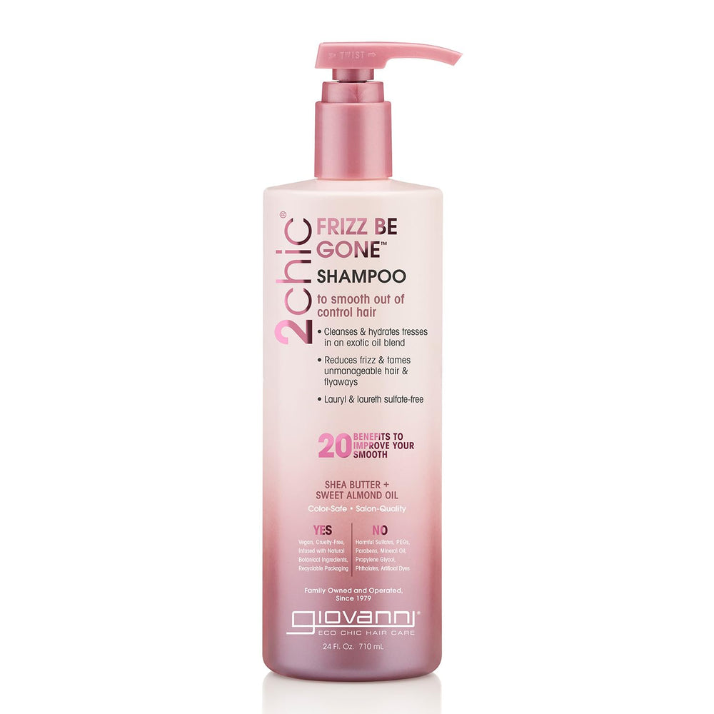 GIOVANNI 2chic bouteille soin cheveux lisses pour un effet poli durable.