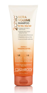 Giovanni 2chic bouteille-volume pour un volume léger et durable sur cheveux fins