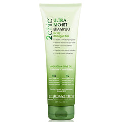 GIOVANNI 2chic Shampoing Avocat et Olive – hydratation durable pour cheveux plus souples.