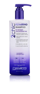 GIOVANNI 2chic shampoo bouteille: soin hydratant profond pour cheveux abîmés.
