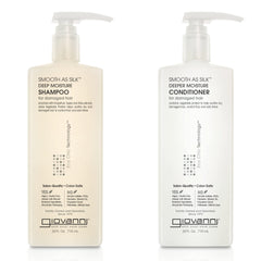 GIOVANNI: duo shampoing et après-shampoing démêlage facile et douceur satinée