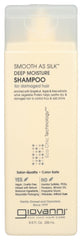 GIOVANNI Eco Chic Shampoing, bouteille élégante; hydratation nourrissante pendant le lavage.