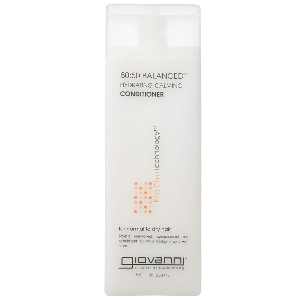 Giovanni Eco Chic 50-50: bouteille hydratante pour cheveux équilibrés et sains.