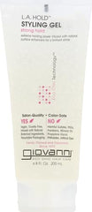 Application facile du gel Giovanni L.A. Natural sur cheveux, coiffage rapide sans effort.
