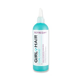 GIRL+HAIR Refresh+ daily hydrating milk bottle highlights moisture for dry hair