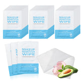 Lingettes démaquillantes Gisdo, lot de 100, pratiques pour voyage et quotidien.