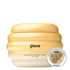 Gisou masque mini, acide hyaluronique pour cheveux plus souples.