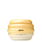 Gisou masque mini, bouteille miel et ceramides pour brillance durable.