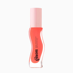 Gisou huile lèvres infusée au miel, bouteille élégante pour hydratation durable.