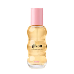 Gisou parfum-cheveux-miel mini, rose-sauvage : fragrance durable pour cheveux propres et soyeux.
