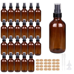 Bouteilles ambrées GIVAMEIHF en verre 4oz, protection des liquides sensibles à la lumière