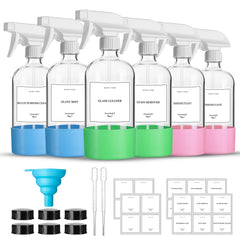 GIVAMEIHF bouteilles en verre 16oz pour pulvérisation polyvalente